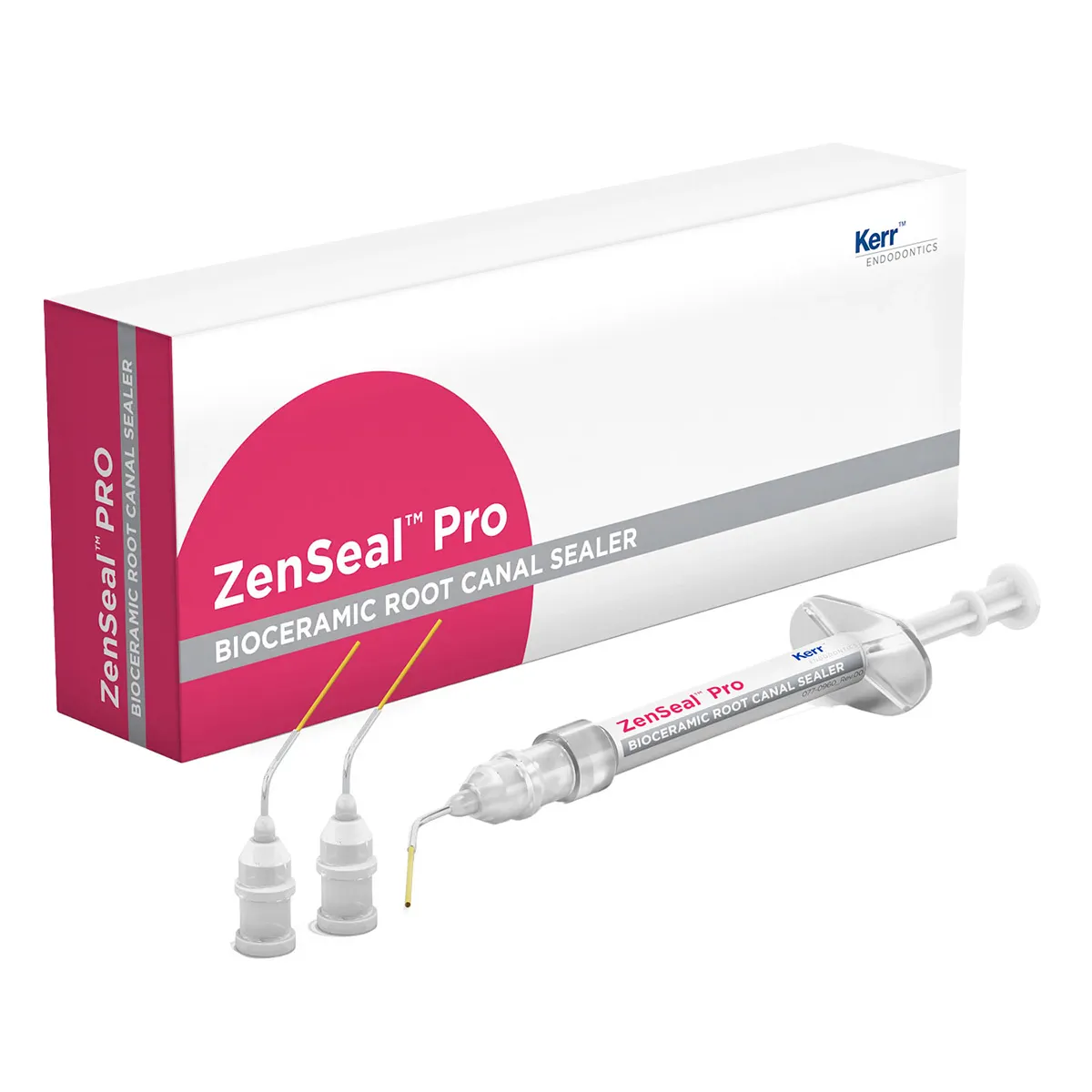 Kerr ZenSeal Pro Bioceramic Root Canal Sealer Kit, 1.5g Syringe with 20 ZenSave Tips, 825-9511 thumbnail 2