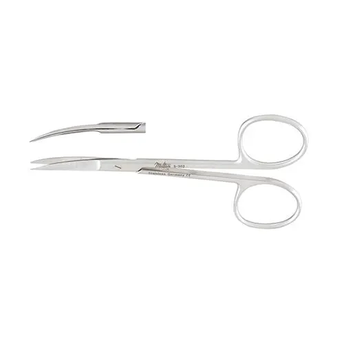 Miltex-Integra Iris Surgical Scissors, 4" Curved, Stainless Steel, Sharp/Sharp, Reusable, Each thumbnail 6