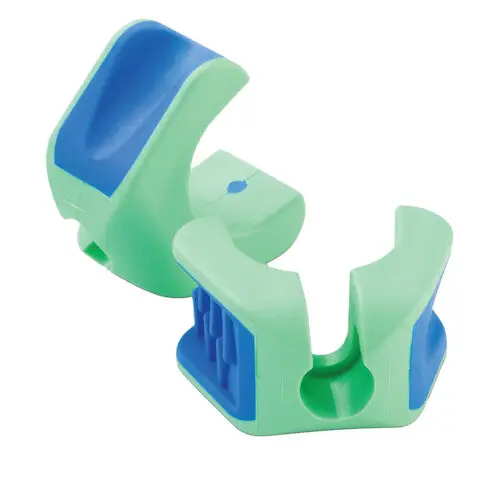 Practicon Soft-Prop™ Edentulous Mouth Prop, Medium, Green/Blue, Autoclavable, Latex-Free, 1 Each, 7102413 thumbnail 2