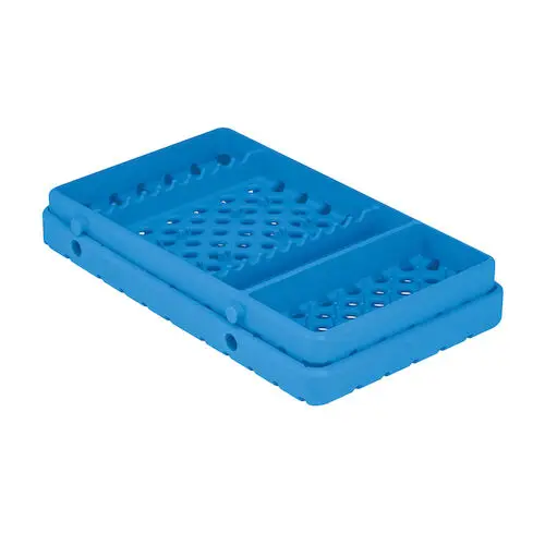 Practicon Cool Cassette 2 Size 10XL Silicone Instrument Tray, True Blue, 7141912BLU - Cool Cassette™ 2 Size 10XL Instrument Tray - Image 1