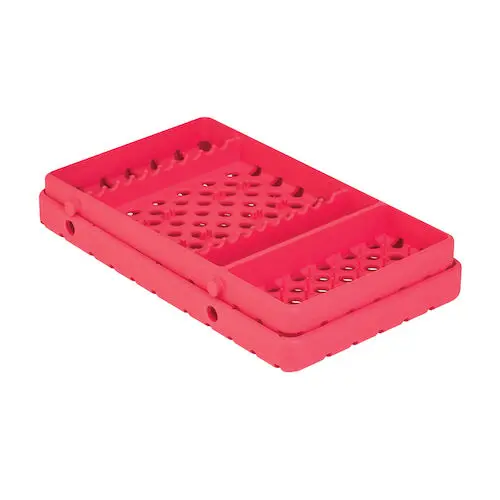 Practicon Cool Cassette™ 2 Size 10XL Silicone Instrument Tray, Cool Coral, 7141912COR - Cool Cassette™ 2 Size 10XL Instrument Tray - Image 1