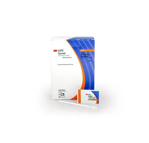 3M Vanish 5% Sodium Fluoride White Varnish with TCP, Melon Flavor, 0.5 mL Unit Dose, 100/Box, 12150L thumbnail 10