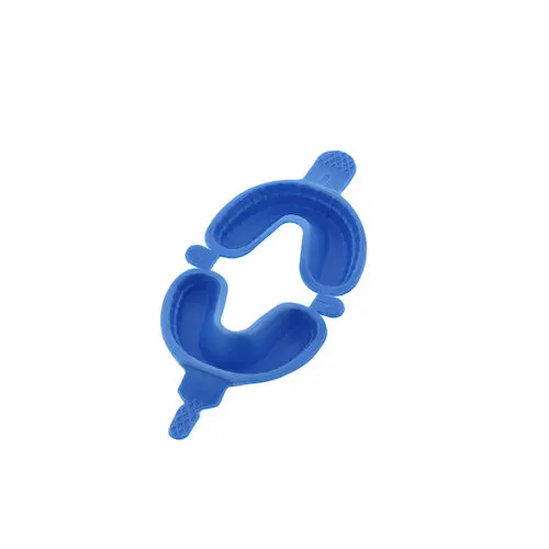 Nupro Dual Arch Hinged Fluoride Trays, Large, Blue, 50/Bag, 130083 thumbnail 6
