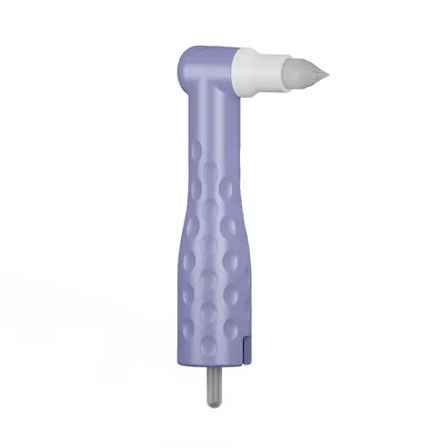 NUPRO revolv Disposable Prophy Angle, Tapered Brush, 90° Angle, Latex-Free, Lavender/Green, 100/Box, 965259 thumbnail 9