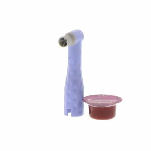 NUPRO® revolv® Disposable Prophy Packs, Coarse Grit, Soft Cup, Razzberry Flavor, Latex-Free, 100/Pkg, 965553RC thumbnail 4