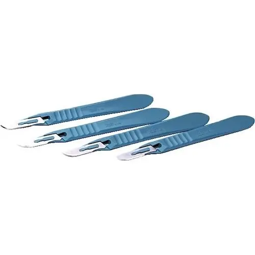 Bard-Parker Disposable Sterile Scalpel, #15 Stainless Steel Blade, Standard Handle, 10/Box, 371615 thumbnail 9