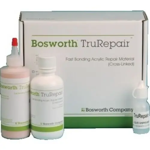 TruRepair Fast Bonding Acrylic Repair Material, Standard Kit (Pink & Vein Powder, Liquid), 092160 thumbnail 3