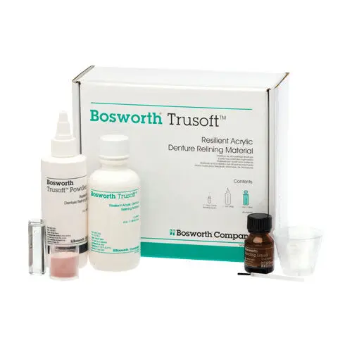 Trusoft Resilient Denture Acrylic Relining Material, Pink Powder Standard Kit, 0921250 thumbnail 14