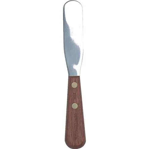 Buffalo Dental Plaster Spatula #10R, 4.25" Extra-Stiff Stainless Steel Blade, Rosewood Handle, 79410 thumbnail 3