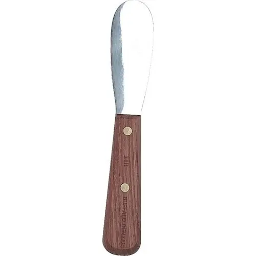 Buffalo Dental #11R Stainless Steel Flexible Blade Spatula, 3-1/2", Rosewood Handle, 1/Pk, 79420 thumbnail 3