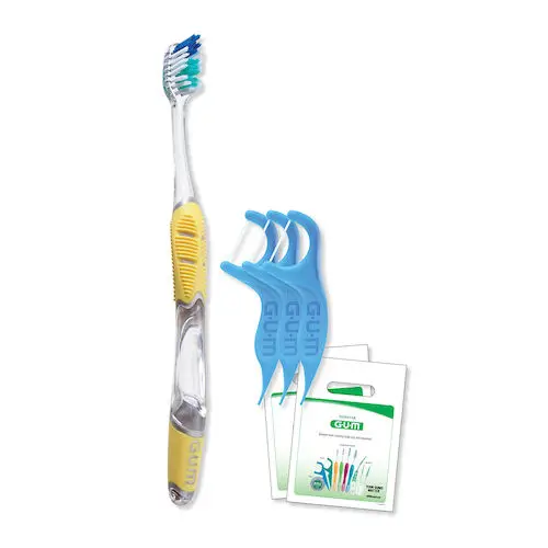GUM Adult Technique Complete Care Patient Pack, 144 Packs/Box, KIT33P thumbnail 2