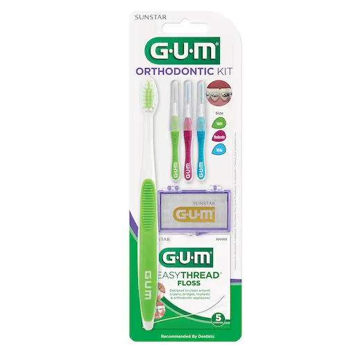 GUM Standard Orthodontic Kit with Wax, 124KN - Specialized Kit, 124KN - Image 1