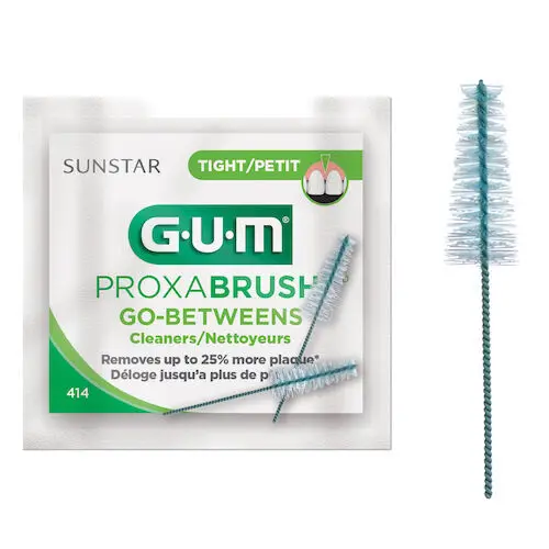 GUM Proxabrush Go-Betweens Interdental Brush Refills, Tight Tapered, 36/Box (2/Pk, 18 Pk/Box), 414PA thumbnail 2