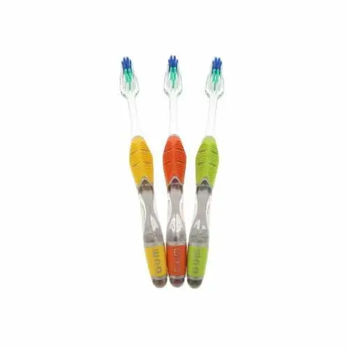 GUM Technique Complete Care Toothbrush, Compact Head, Soft Bristles, 12/Box, 591PH thumbnail 9