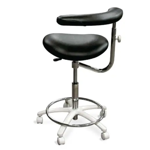 Galaxy Ergo Series Assistant Stool, Model 2065-R with Ratcheting Torso Support Arm - Ergo Series Stools, Assistant Model 2065-R - Image 1