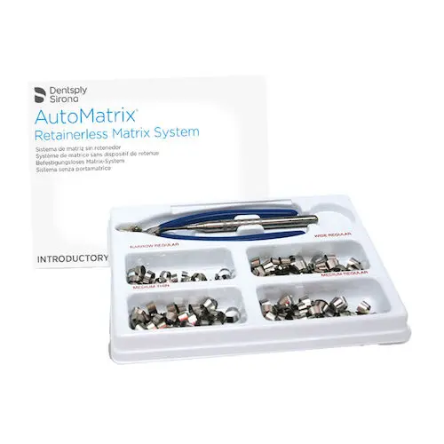Dentsply Sirona AutoMatrix Retainerless Matrix System Introductory Kit, 96 Assorted Bands, Automate III Tightening Device, Snippers, 663032 thumbnail 17