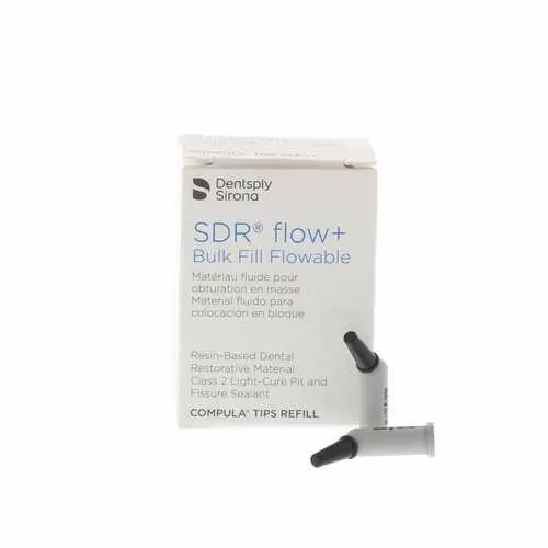 SureFil SDR Flow+ Bulk Fill Flowable Composite, Compula Tips Refill, Shade A2, 0.25 g, 15/Pk, 61C107 thumbnail 10
