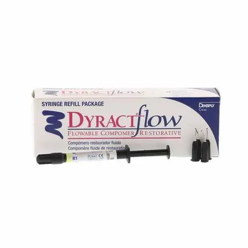 Dyract Flow Flowable Compomer Restorative Syringe Refill, Shade B1, 1.3 g, 25 Tips, 685613 thumbnail 13