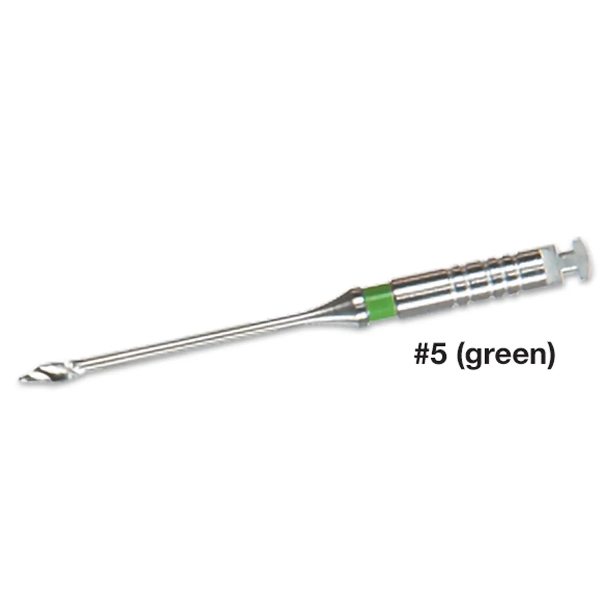 Dentsply Maillefer Gates Glidden Drills, Short, Stainless Steel, #5 (Green), 28mm, Right Angle, 6/Pk, 671534 thumbnail 9