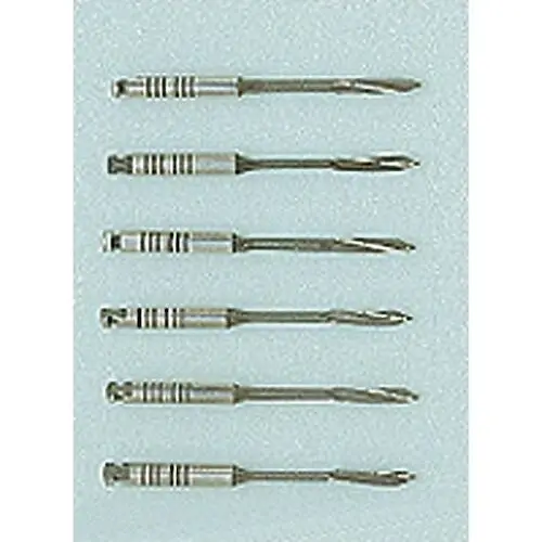 Dentsply Maillefer Stainless Steel Peeso Reamers, RA, 28 mm, Assorted #1-6, 6/Pk, 671543 thumbnail 3