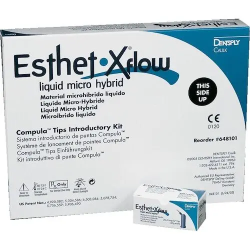 Esthet-X Flow Flowable Composite, Light-Cure, Compula Tip Refills, 0.25 g, Shade A3, 20/Pk, 648112 thumbnail 7