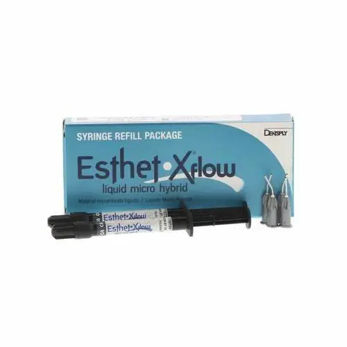 Esthet-X Flow Liquid Micro Hybrid Restorative Syringe Refill, Shade C4, 2 x 1.3 g Syringes with 30 Tips, 648028 thumbnail 7
