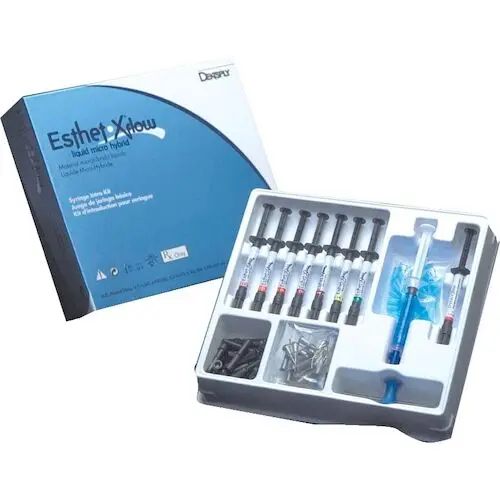 Esthet-X Flow Syringe Tip Refill, Gray, Bent, 22 Gauge, 60/Pk, 648003 thumbnail 9