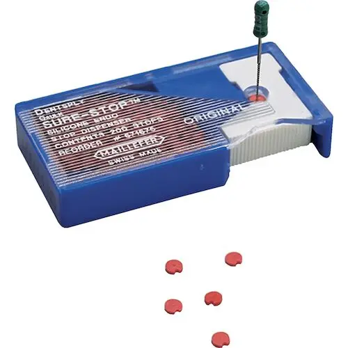 Sure-Stop Silicone Endo Stops with Dispenser, Red, 200/Pk, 1.5mm, 671675 thumbnail 11