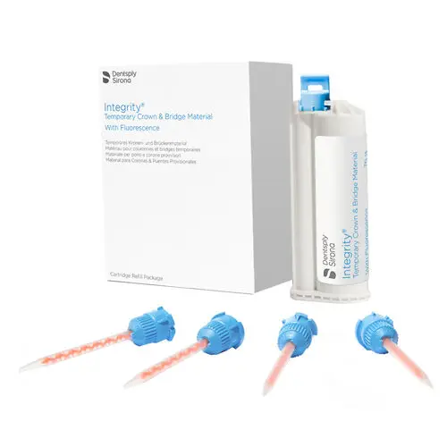 Integrity Temporary Crown and Bridge Material, Shade C2, 76g Cartridge Refill with 20 Mixing Tips, 666370 thumbnail 11