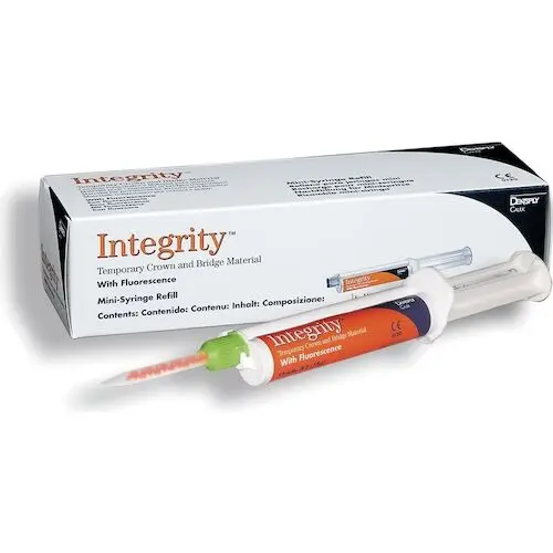 Integrity Temporary Crown & Bridge Material, Mini-Syringe Refill, Shade Bleach White (BW), 15 g, with 10 Mixing Tips, 666345 thumbnail 10