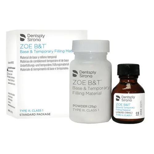 ZOE B&T Base and Temporary Filling Material, Standard Package (25 g Powder & 14 ml Liquid), 610103 thumbnail 16