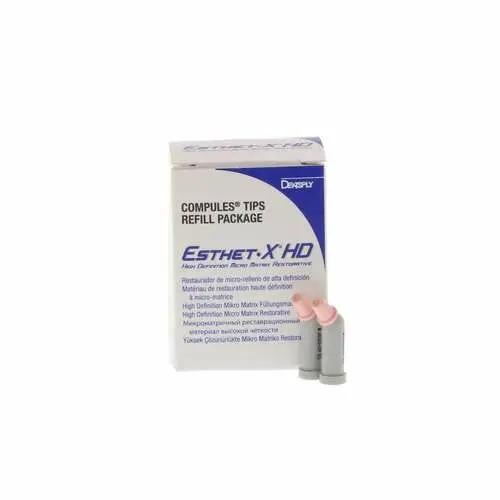 Esthet-X HD Micro Matrix Restorative Material, Compule Tip Refills, 0.25 g, A1, Regular Body, 20/Pk, 630617 thumbnail 14