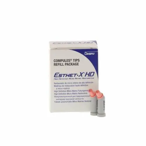 Esthet-X HD Micro Matrix Restorative Material, Compule Tip Refills, 0.25 g, A2, Regular Body, 20/Pk, 630618 thumbnail 15