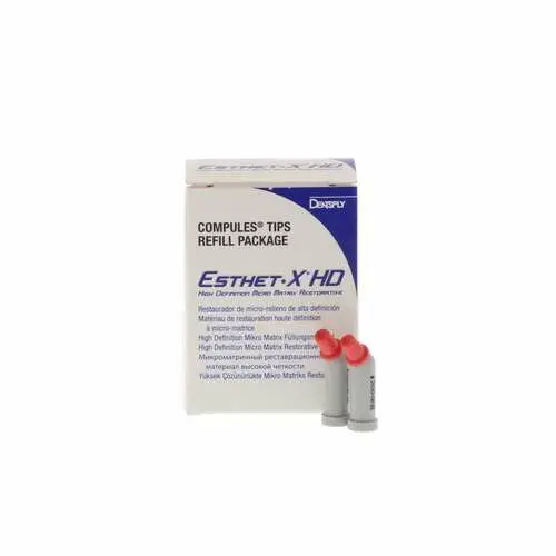 Esthet-X HD Micro Matrix Restorative Material, Compule Tip Refills, 0.25 g, A3, Regular Body, 20/Pk, 630619 thumbnail 15