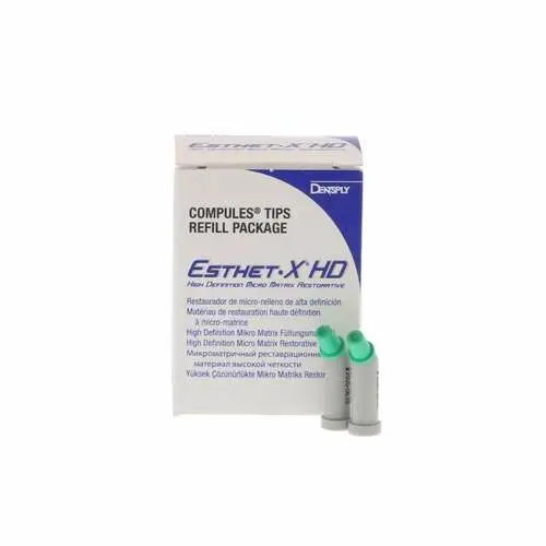 Esthet-X HD Micro Matrix Restorative Material, Compule Tip Refills, 0.25 g, Universal (U), Regular Body, 20/Pk, 630633 thumbnail 10