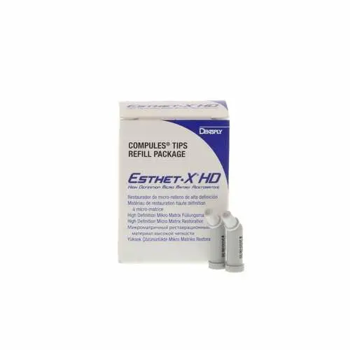 Esthet-X HD Micro Matrix Restorative Material, Compule Tip Refills, 0.25 g, Shade C1, Regular Body, 10/Pk, 630626 thumbnail 12