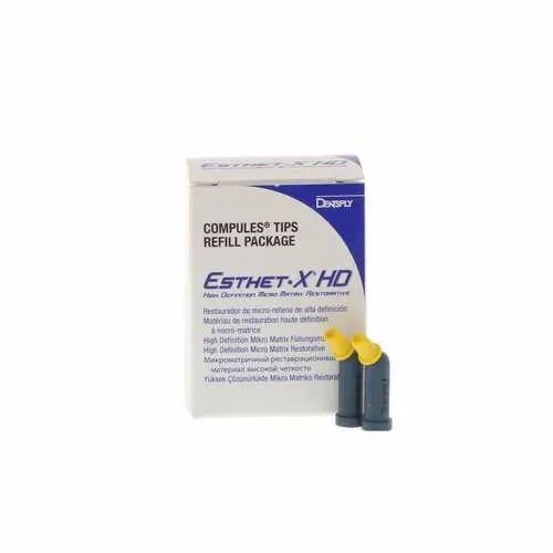 Esthet-X HD Micro Matrix Restorative Material, Compule Tip Refills, 0.25 g, B2-O Opaque Dentin, 10/Pk, 630637 thumbnail 8