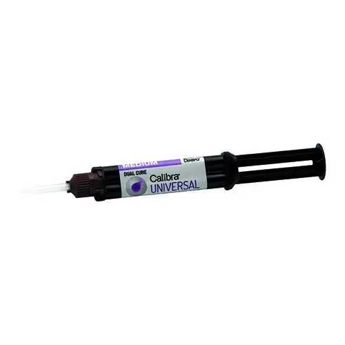 Calibra Universal Self-Adhesive Resin Cement, Automix Syringe Refill, Dual-Cure, Medium Shade, 4.5 g Syringe, 2/Pk, 607403 thumbnail 16