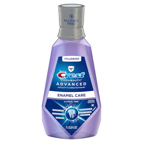 Crest Pro-Health Advanced Enamel Care Mouthwash, Purple Rinse, Fresh Mint, 1L, 6/Case, 80325105 thumbnail 3