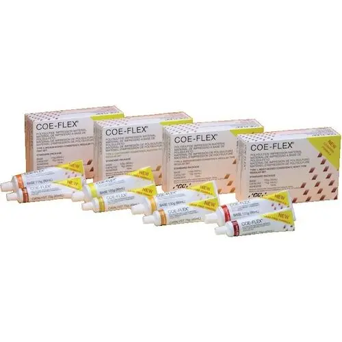 Coe-Flex Polysulfide Impression Material, Standard Package, Regular Body, Regular Set, Lead-Free, 131002 thumbnail 4