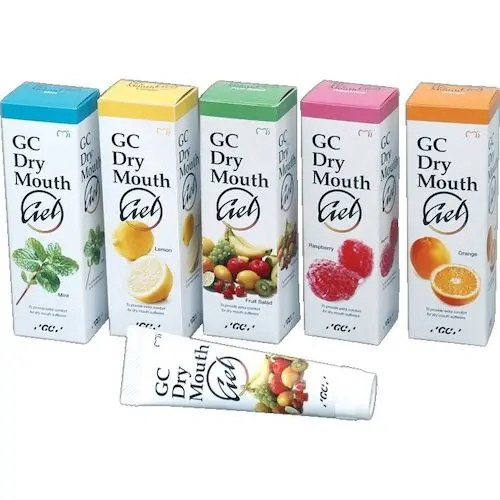 GC Dry Mouth Gel, Assorted Flavors, 40 g Tubes, 10/Box, 002526 thumbnail 13