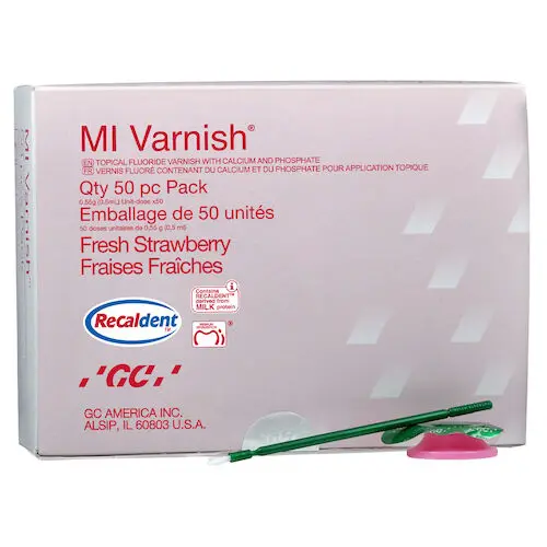 MI Varnish Strawberry 5% NaF with RECALDENT (CPP-ACP), 0.4 mL Unit Dose, 50/Pack, 442500 thumbnail 13