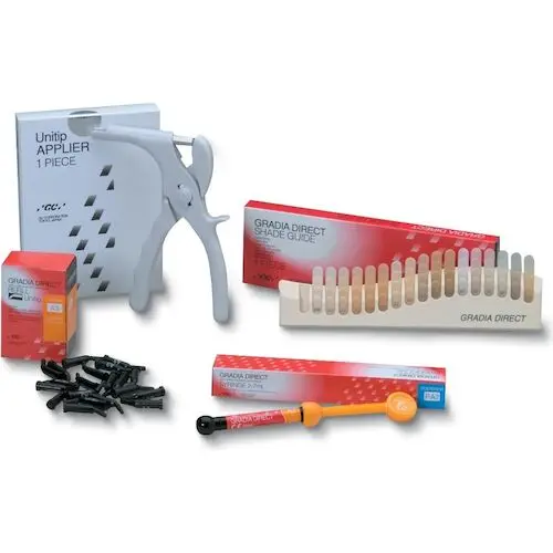 Gradia Direct Microfilled Hybrid Resin Composite, Unitip Refill, Shade A1, 0.16 mL, 20/Box, #001967 thumbnail 8