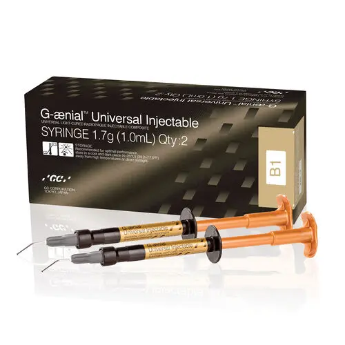 G-aenial Universal Injectable Composite, Shade B1, 1.7g (1.0mL) Syringe, Pack of 2, 012369 thumbnail 11