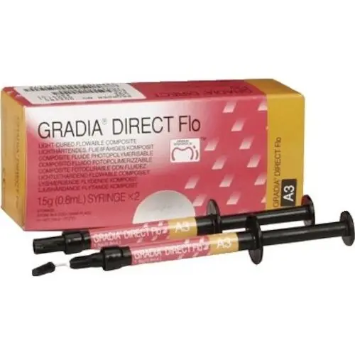 GC America Gradia Direct Flo Flowable Composite Syringe Refill, Shade A3.5, 1.5 g, 2/Pk, 002281 thumbnail 9
