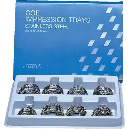 GC America COE Regular Perforated Stainless Steel Impression Tray, #S20 Lower, Large, 1 Each, 264201 thumbnail 6