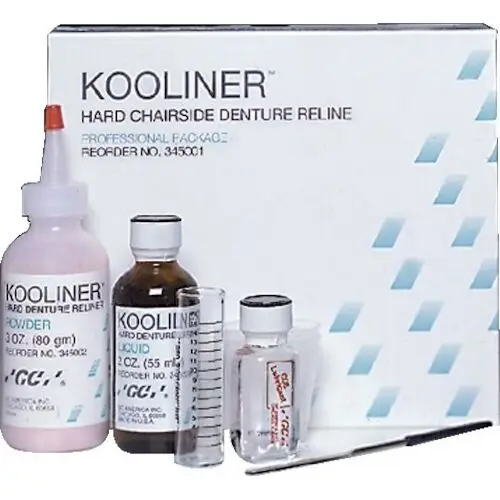 GC America Kooliner Hard Chairside Denture Reline Material, Powder Refill, 3 oz (80 g), Pink, 1/Bottle, 345002 thumbnail 7