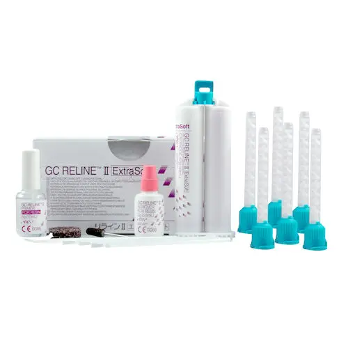 GC Reline II Extra Soft Denture Reline Intro Kit, VPS, 48 mL Cartridge, 010261 thumbnail 8