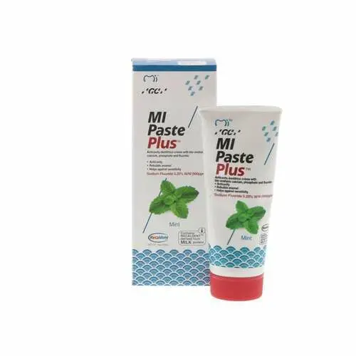 GC America MI Paste Plus Mint Topical Tooth Crème with RECALDENT and Fluoride, 40 g Tubes, 10/Box, 422621 thumbnail 15