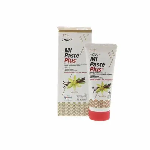 GC America MI Paste Plus Topical Tooth Cream with Fluoride, Vanilla, 40 g Tubes, 10/Box, 422888 thumbnail 12
